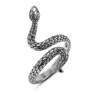 Snake Silver Ring