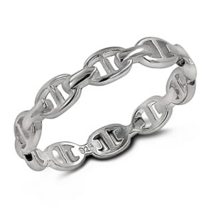 Notable Chain Silver Ring