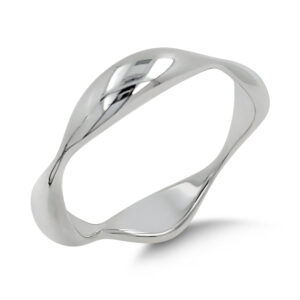 Wavy Silver Ring