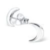 Half Moon Silver Earring Studs