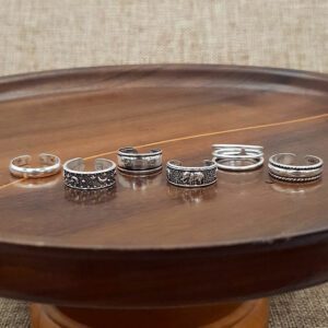 Elephant Silver Toe Ring