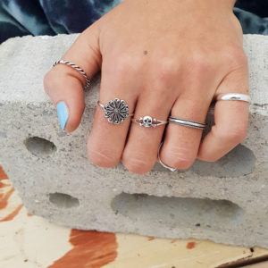 Fine Skull Silver Ring