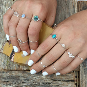 Classic Oval Turquoise Silver Ring