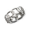 Chain Link Silver Ring