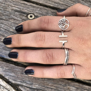 The Tree Of Life Silver Ring