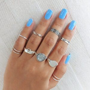 Celtic Disc Silver Ring