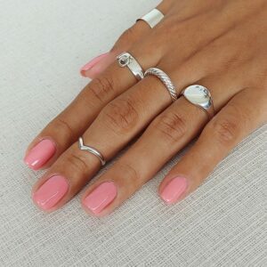 Pretzel Silver Ring