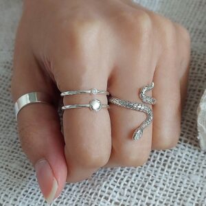 Snake Silver Ring