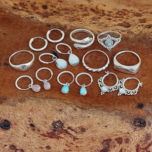 Star Baby Signet Silver Ring