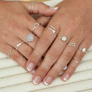 925 Sterling Silver Arrow Ring