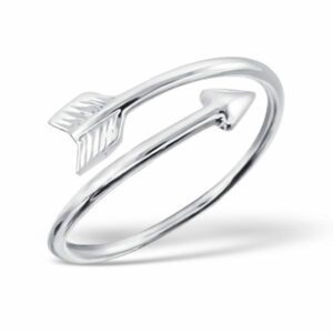 925 Sterling Silver Arrow Ring