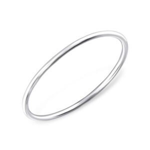 Sterling Silver Super Fine Simple Ring