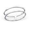 Double Fine Band 925 Sterling Silver Ring
