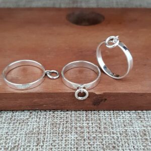 3mm Band Ringlet Silver Ring