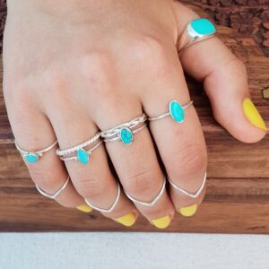 Fine Rope Stacker Sterling Silver Ring