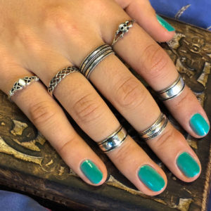 Fine Skull Silver Ring