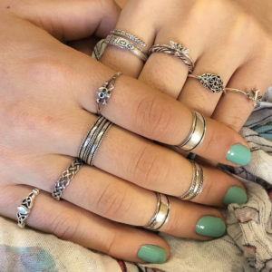 Fine Skull Silver Ring