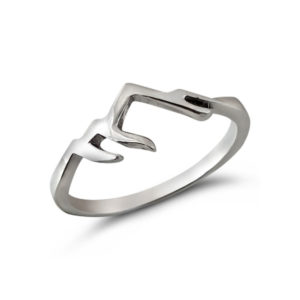 Mountain Silver Ring