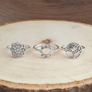 The Tree Of Life Silver Ring