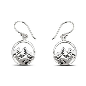 Mountain Range Drop Earrings