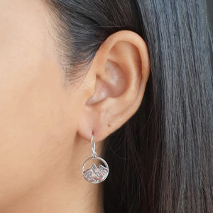 Mountain Range Drop Earrings