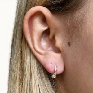 12 Ball Hoop Earrings