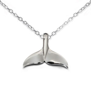 Whale – Dolphin Tail Silver Necklace