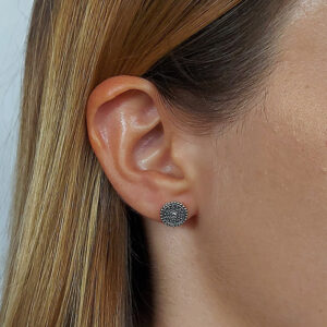 Beaded Disc Studs