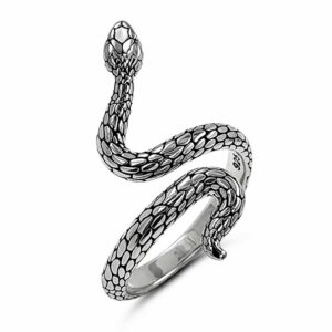 Snake Silver Ring