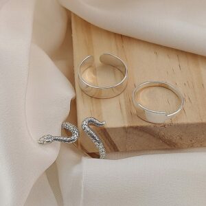 Snake Silver Ring