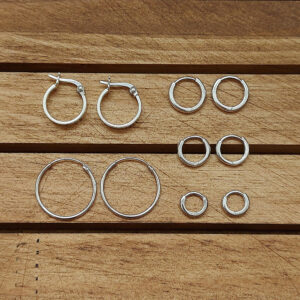Bold Huggie Hoop Earrings