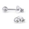925 Sterling Silver 3mm Ball Stud Earrings