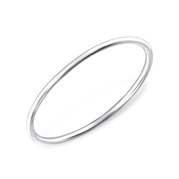 Sterling Silver Super Fine Simple Ring - Studio Jewellery Australia