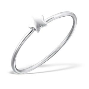 Small Iron Star with Ring, 5 Inches in Diameter –