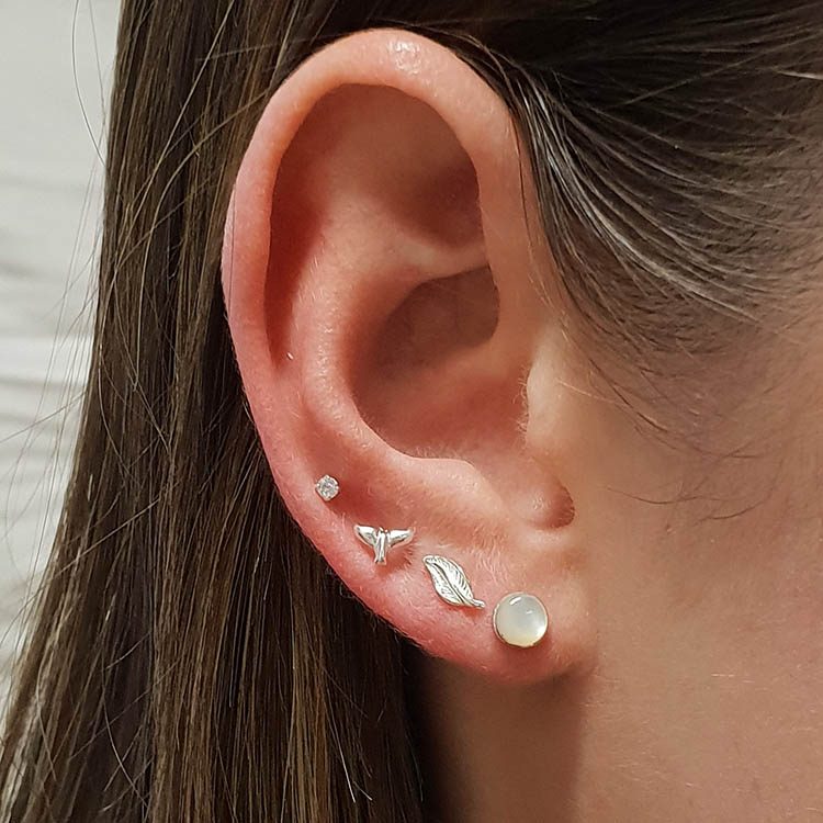 Earring Size Chart for Studs and Hoops - Clean Origin Blog