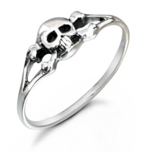 Fine Skull Silver Ring