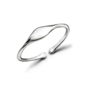 Fine Adjustable Silver Signet Ring