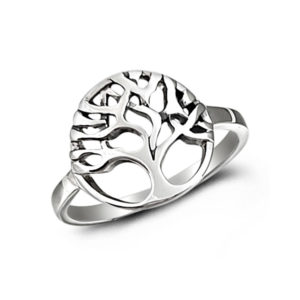 The Tree Of Life Silver Ring