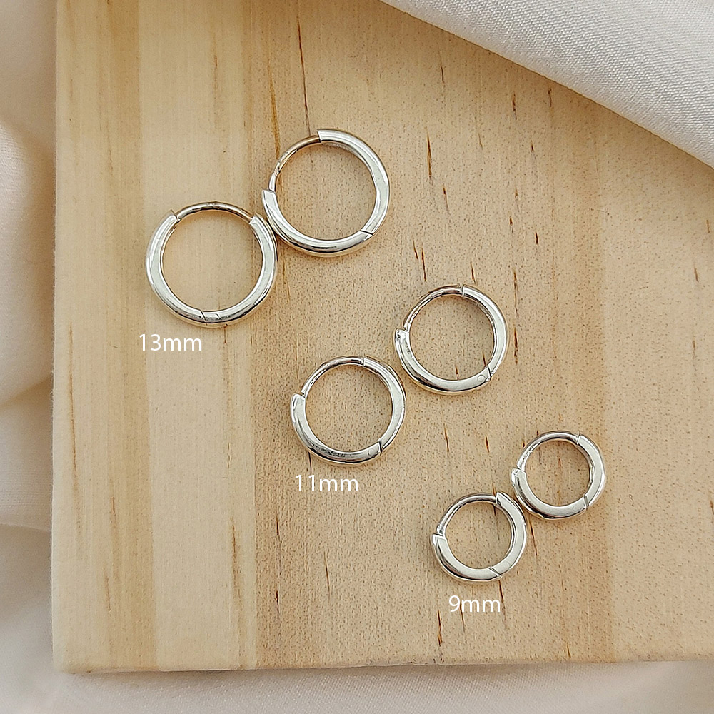 Small Silver Hoops - Assembly New York