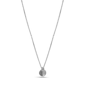 Three Circles Silver Necklace