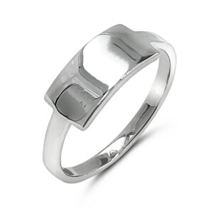 Fine Rectangle Silver Ring