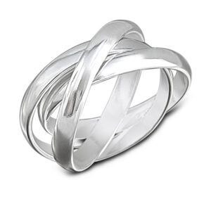 Thick Trio Ring