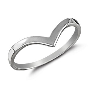 Classic Thick Chevron Ring