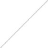 Fine 1mm 45cm or 50 cm Silver Chain Necklace