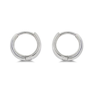 Tiny Dome Huggie Hoops