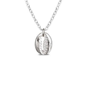 Silver Cowrie Necklace
