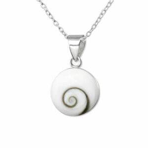 Medium Shiva Shell Silver Necklace